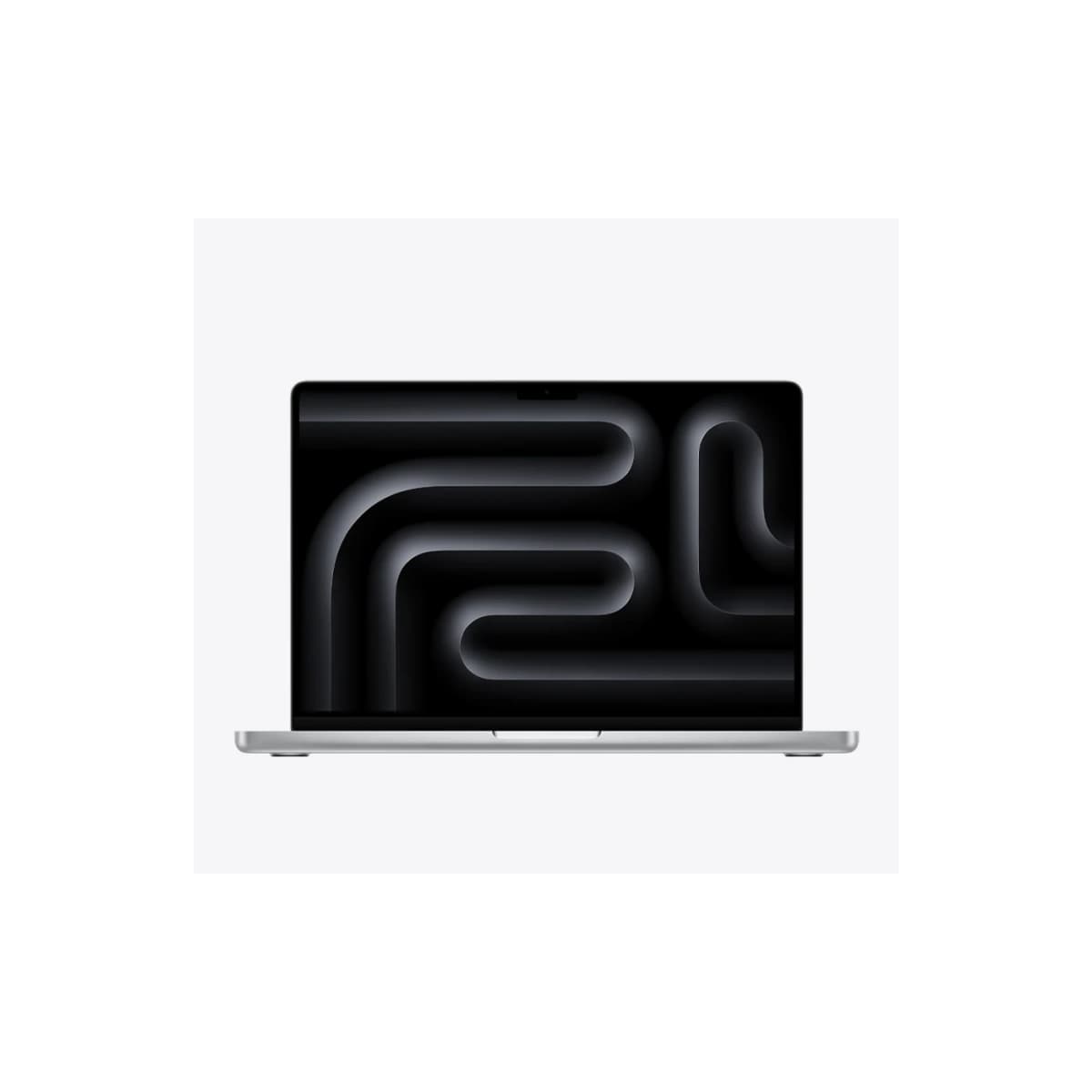 MacBook Pro 14″ (M5) 2025 1 ТБ Серебристый — вид сзади